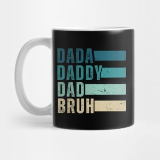 Vintage Dada Daddy Dad Bruh Mug